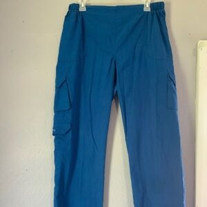Blue Butter Soft Scrub Pants,Size L